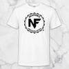Мужская белая футболка с графическим принтом Nightforce Night Force Бесплатная доставка