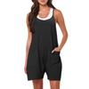 Jumpsuits For Women Summer Casual Sleeveless Adjustable Shoulder Strap Loose Rompers Women's Fashion Comfy Overalls Pants Shorts