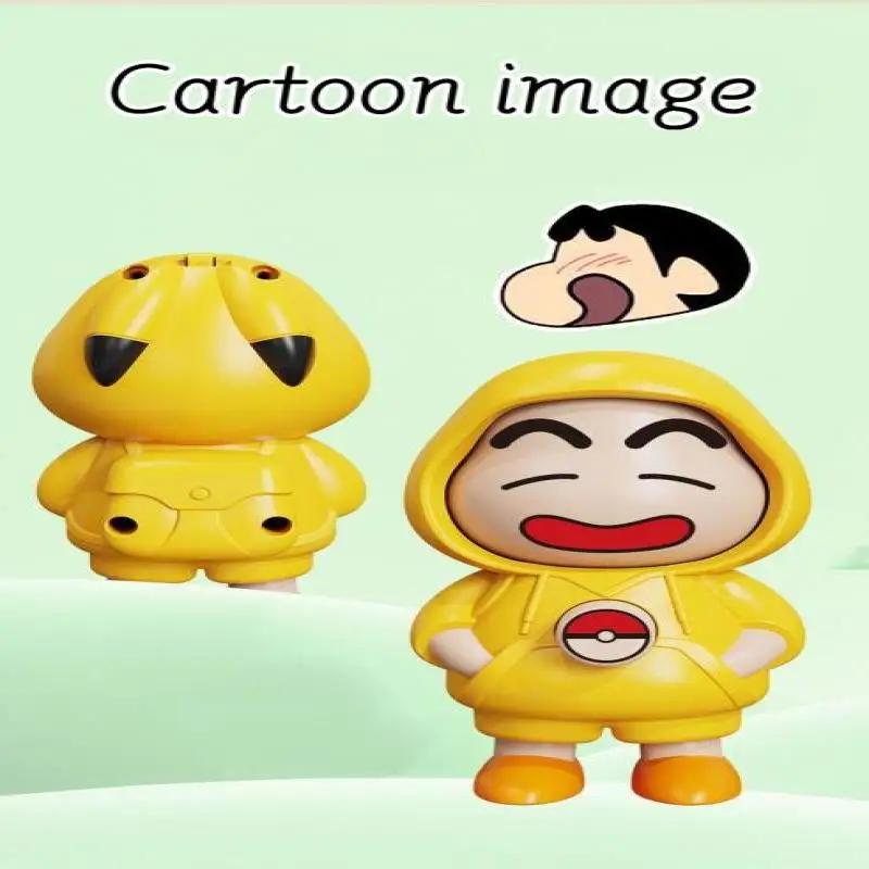 Аниме Игрушка для смены лица под давлением Декомпрессионная Каваии Кукла с тремя эмодзи Рюкзак Настольное украшение Игрушка