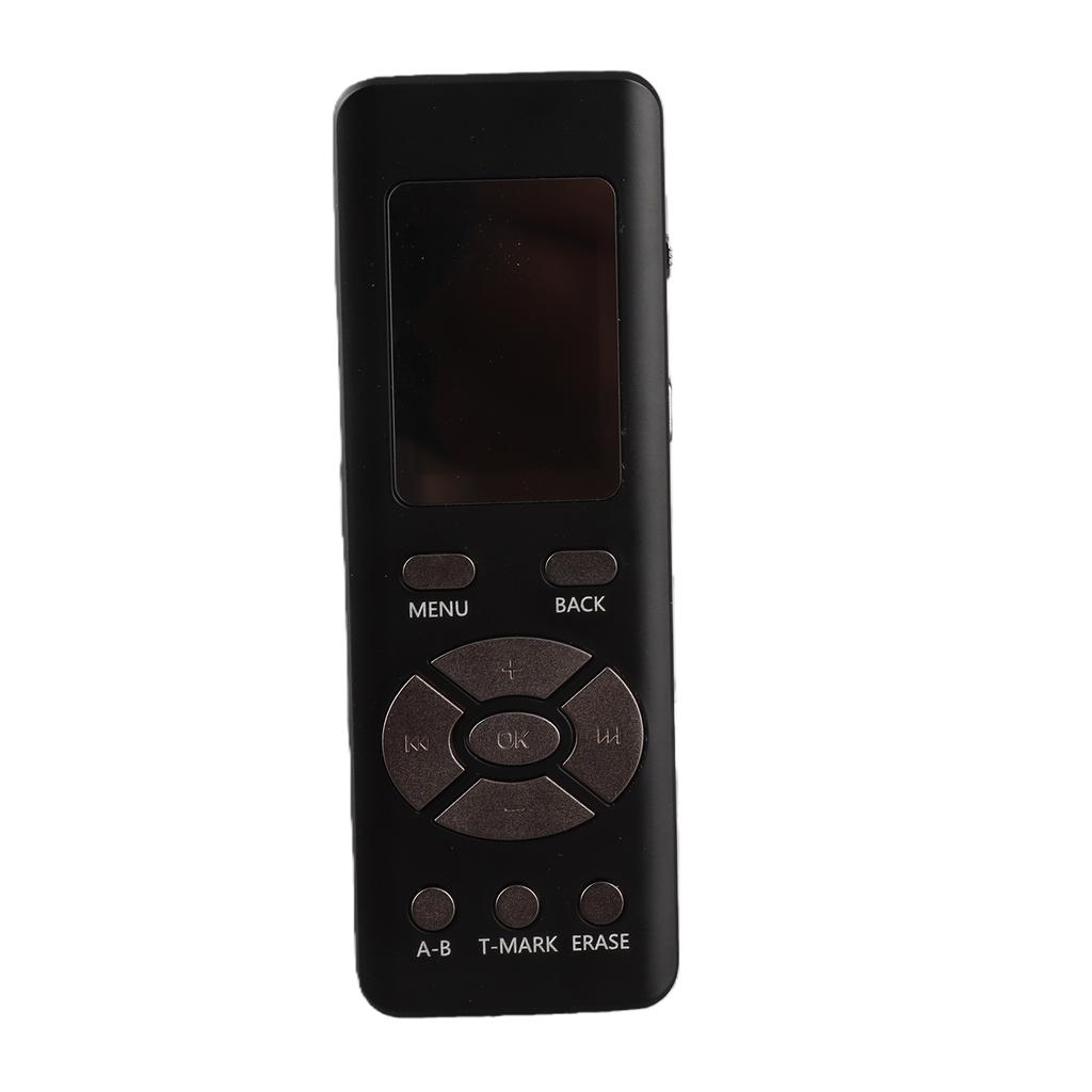 Intelligent Noise Reduction Voice Recorder with Microphone High fidelity A B Loop Playback MP3 2 Channel Type C USB2.0
