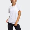 adidas Футболка Aeroknit Training Quick-Dry с коротким рукавом для женщин, белая GQ9430