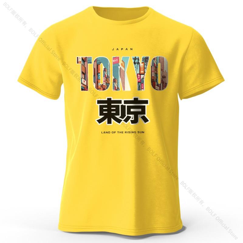 Футболка Tokyo Printed Fashion Forward из 100% хлопка, ультрамягкая, с круглым вырезом и короткими рукавами, идеально подходит для мужчин и женщин