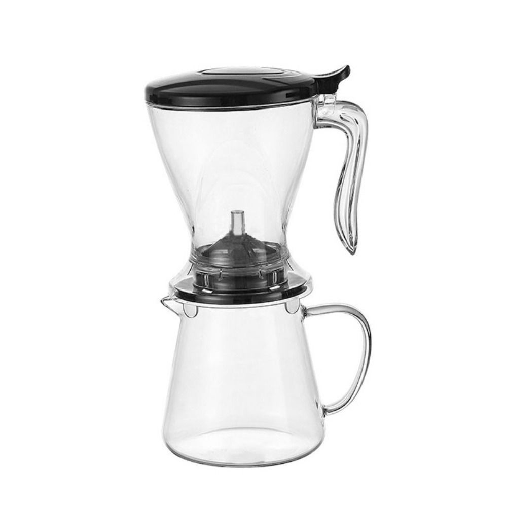 Transparent Pour Over Coffee Dripper 600ml Coffee Brewer Pot Coffee Filter Cup Living Rooom