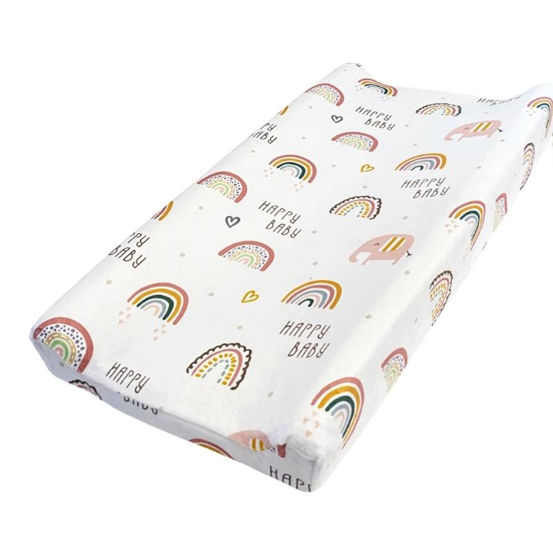 Printed Nappy Changing Pad Sheets Cover Soft and Comfortable Baby Diaper Changer Cushion Sleeve Protective Case