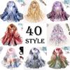 40 Colors New Long Printing Silk Satin Women Scarf Vintage All-match Sunscreen Beach Shawl Scarf