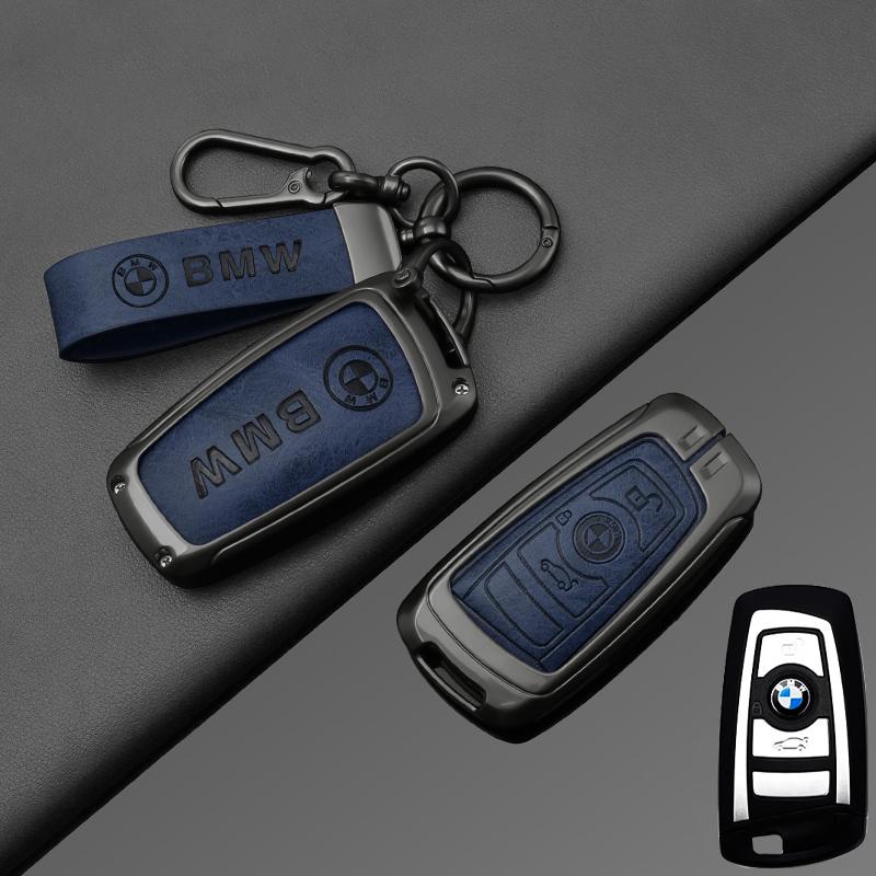 BRHE9 Fashion Zinc Alloy Car Key Case Cover Holder For BMW F30 F20 F10 F18 F22 F01 X3 X4 F06 F02 M3 M5 Protection Keychain Accessories