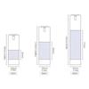 Toiletries Vacuum Lotion Bottle Airless Pump Bottles Liquid Foundation Bottle Cosmetic Container