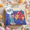 Anime Food A-Apple And Onion cute  Pillowcases cushion covers living room sofas home decor gifts