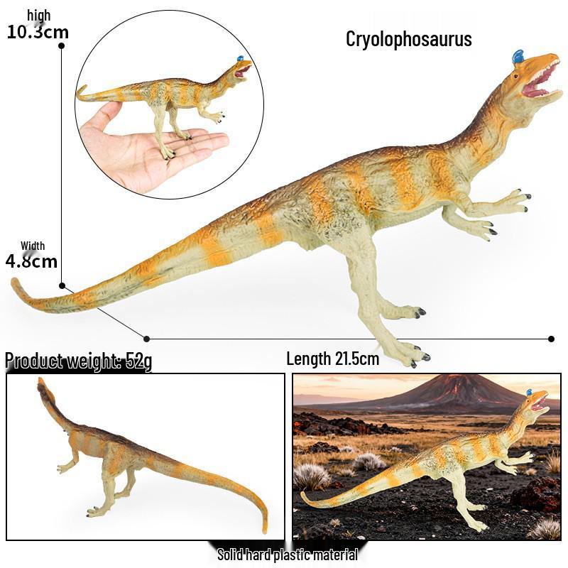 Dinosaur Model Set: T. Rex, Spinosaurus, Mosasaurus, Stegosaurus, Triceratops Cognitive Toys