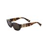 Miu Miu 26 Early Spring Collection Unique Design Rectangular Sunglasses Women sunglasses Tortoiseshell SMUB04_E14L_FE09Z_C_053