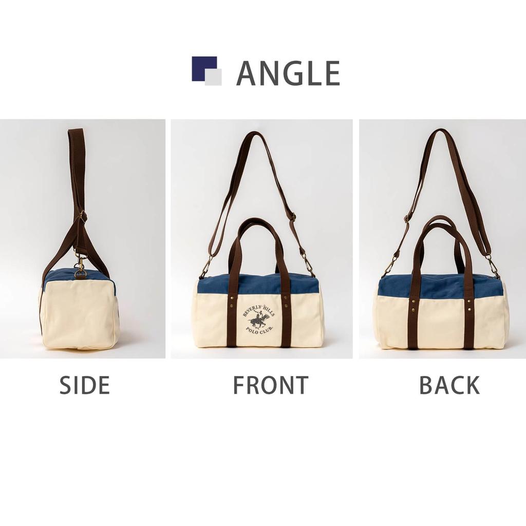 Сумка через плечо Hills Polo, холщовая сумка-тоут, большая холщовая сумка большой емкости, 10 л, простой карман, в комплект входит ремень через плечо, сумка через плечо, темно-синяя, брендовая [Beverly