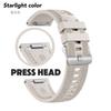 Nylon Silicone Strap for Huawei Watch GT5 Pro 46mm Band Wristband Bracelet for Huawei Watch GT4 Pro 22mm Universal Press Head Strap
