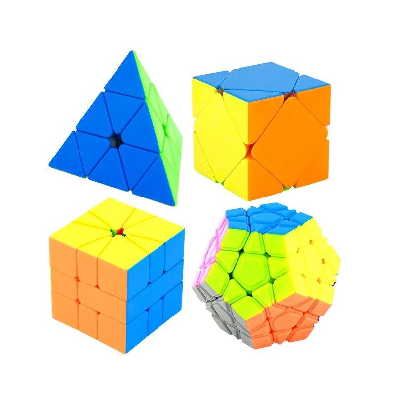 Набор Megaminx Skew Pyraminx 3x3 SQ1 Pyramid SQ-1 MoYu Puzzle Magic Cubes Square 1 Stranger Form Cubing Classroom Cubos Megico Kit