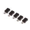 5Sets Mini Usb Type C Male Head With Sheath Micro Usb Jack Connector Terminal