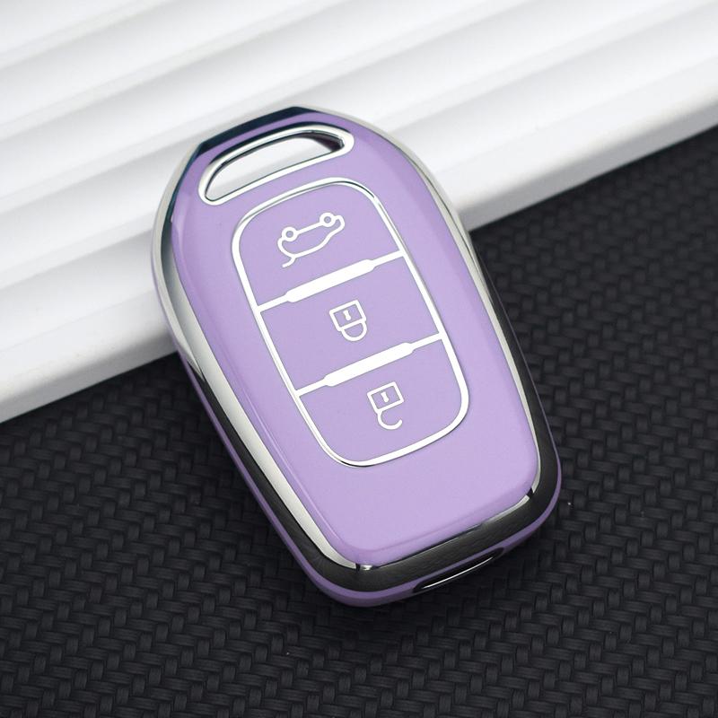 Новый чехол для дистанционного ключа из ТПУ с 3 кнопками, чехол-брелок для Renault Kwid Traffic, символ для Dacia Sandero Logan Duster