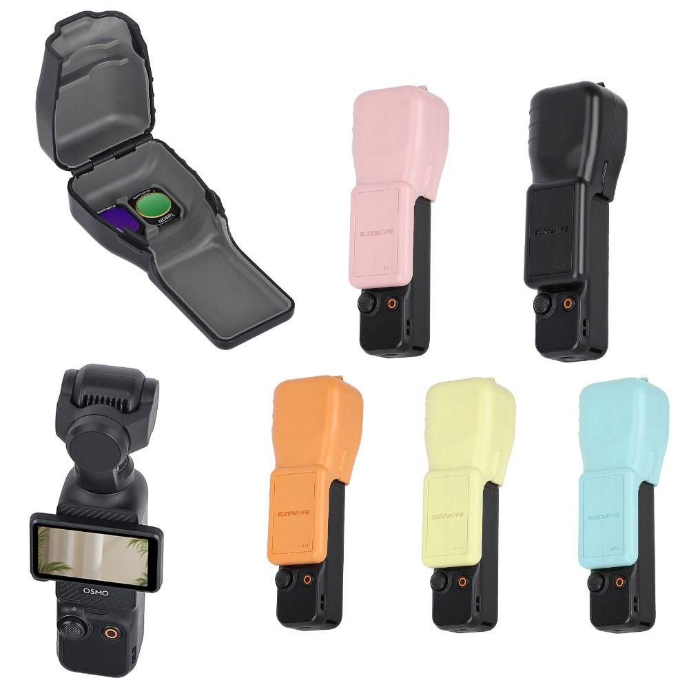 Встроенный силиконовый защитный чехол для стабилизатора камеры, крышка объектива для аксессуаров камеры DJI Osmo Pocket 3