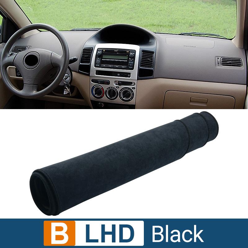 Для Toyota Vios 2002 2003 2004 2005 2006 2007 крышка приборной панели автомобиля избегайте света, солнцезащитный козырек, чехол, анти-УФ-ковры, нескользящий