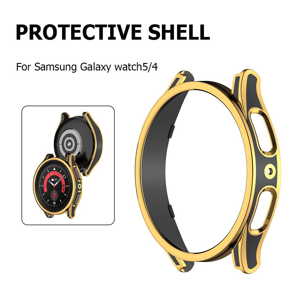 Чехол для Samsung Galaxy Watch 5 Pro 45 мм PC Защитный бампер Защитное стекло для Galaxy Watch 4/5 40 мм 44 мм Защитный кейс