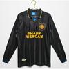 Manchester United Retro Soccer Jersey 2000-01 Beckham No.7 Scholes Ronaldo 2019-20 Home Away Goalkeeper Short Long Sleeve