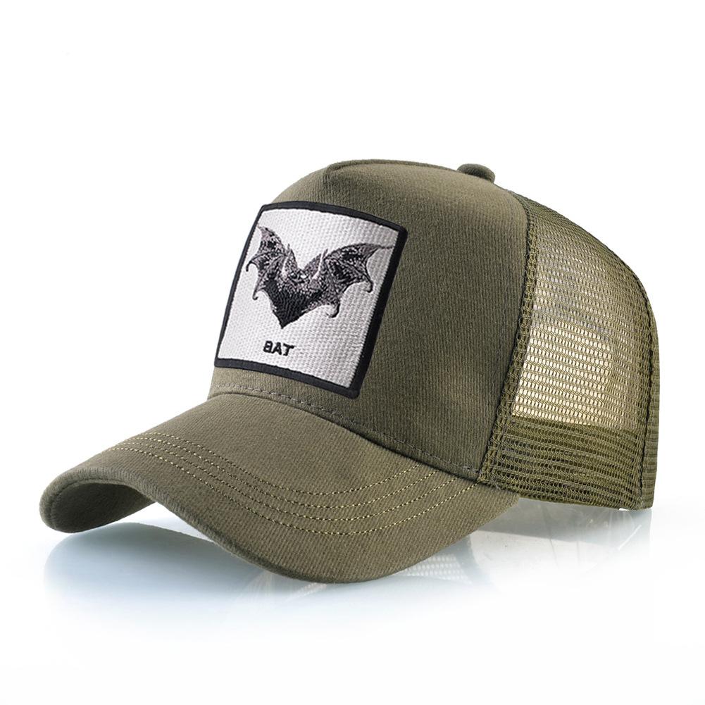 Кепка Тракер Четыре Сезона Мужская Женская Snapback Хип-Хоп Бейсболка С вышивкой скорпион нашивка Регулируемый козырек