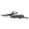 Side Rearview Mirror Bottom Lower Holder Cover for Land Cruiser Prado FJ150 2700 2009-2018 Rearview Mirror Trim Protective Cover