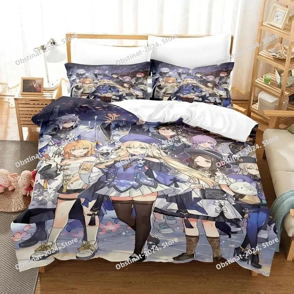 Комплект постельного белья Anime Fate Grand Order, пододеяльник, постельный комплект, пододеяльник, наволочка, одеяло размера king-size, комплект постельного белья для мальчиков и взрослых