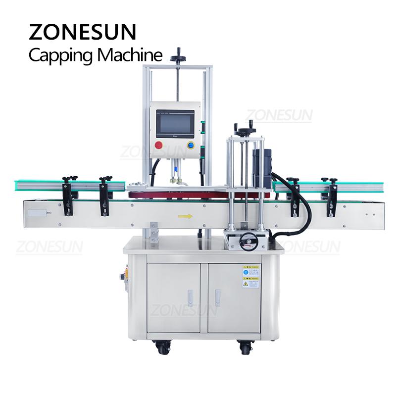 ZONESUN ZS-XG440A Automatic Torque Control Bottle Capping Machine for Production