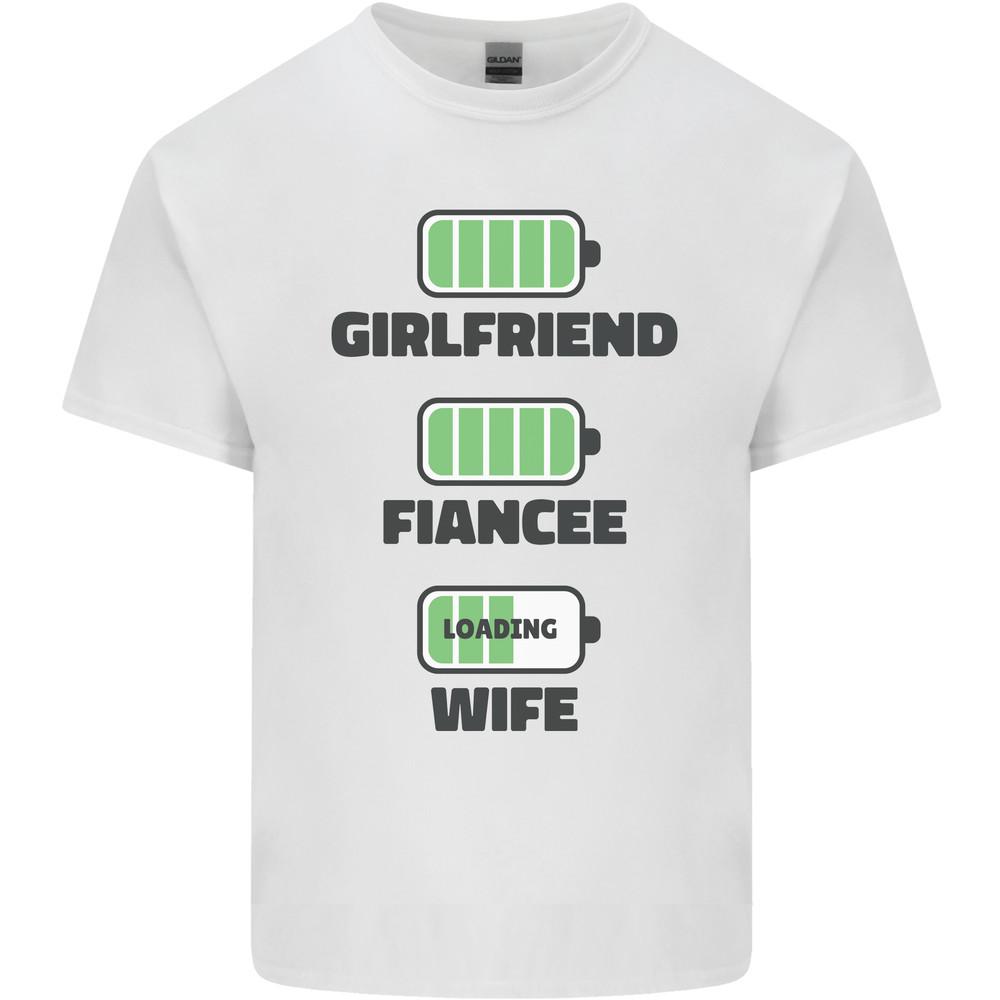 Girlfriend Fiancé Wife Loading Engagement Mens Light Cotton T-Shirt Unisex T-Shirt