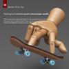 Cross-Border Finger Skateboard: 5-Layer Maple Fingerboard Desktop Creative Educational Decompression Toy