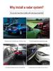 Front & Rear Radar with RAV4 Rongfang Instrument Display for 22 Models