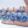 Периферийный кулон Genshin Impact Funina Navelet Jutana Xida Thunderbolt General Mandrill Bell Leaving Kerry Keychain