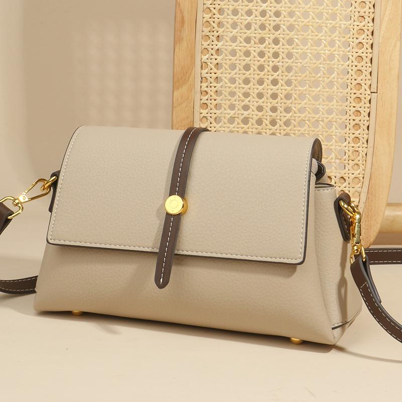 Genuine Leather Shoulder Bag for Women Ladies Crossbody Bags Luxury Designer Brand Women's Messenger Tote High Quality