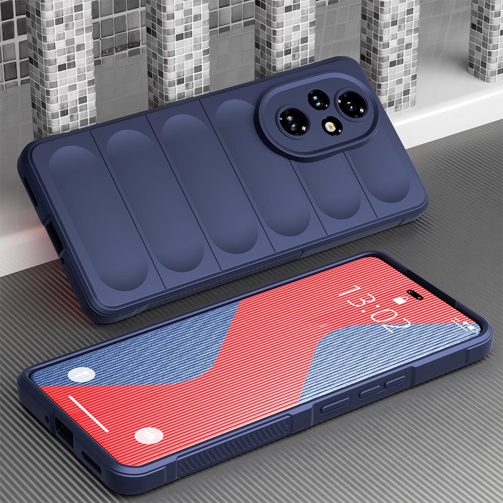 KEYSION Противоударный чехол для HONOR 200 Pro 5G, противоскользящая матовая мягкая силиконовая задняя крышка для телефона Huawei Honor 200 5G 200 Pro