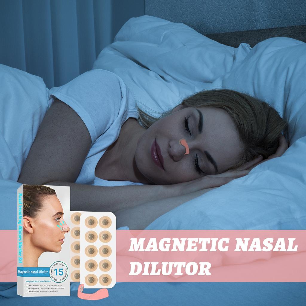 Комплект назальных полосок для всасывания и дыхания (30 Количество, ) - Поглощение кислорода, уменьшение храпа, улучшение качества сна - устойчивые к поту, безопасные для кожи назальные полоски