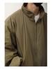 Men's Hong Kong Style Stand Collar Cotton Jacket - Autumn/Winter Retro, Warm, Loose, Versatile Outerwear.
