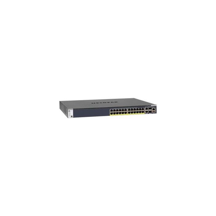 Commutateur - NETGEAR - GSM4328PB-100NES - 28 Ports - 1,000W PSU - Manageable, Stackable