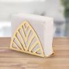 Gold-plated Square Stainless Steel Napkin Holder Towel Creativenapkin Western Restaurant Vertical Tissue