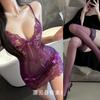 Мужчина хочет сексуальное женское белье пижама женский костюм сексуальный прозрачный кружевной униформа соблазнение косплей прозрачный наряд 9235