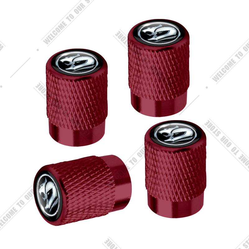 Car CNC Aluminum Lion HSV Emblem For Holden Special Vehicle Chevrolet GTS Colorado VX 4pcs Tire Valve Air Port Stem Cover Caps