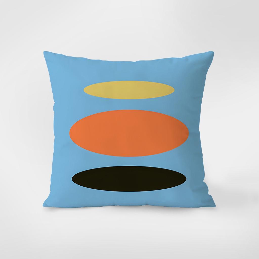 Simple Geometric Pattern Pillowcase Dormitory Decoration Office Living Room Sofa Home Pillowcase