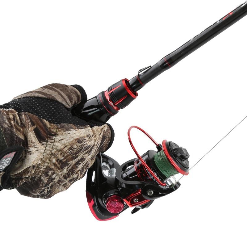 1 пара перчаток для рыбалки на открытом воздухе, быстросохнущие, с тремя пальцами, нескользящие, эластичные, дышащие