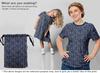 oneOone Ткань Cotton Flex Blue, батик, проекты для творчества, декоративная ткань, напечатанная по ярдам, 40 дюймов