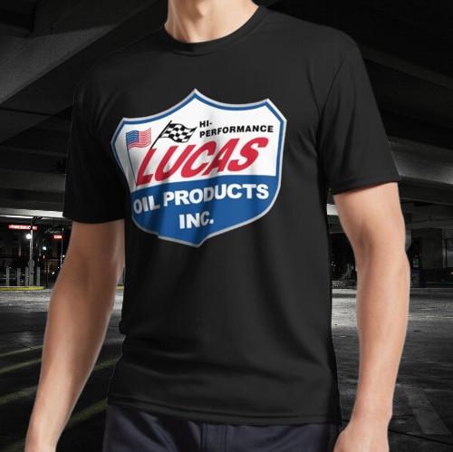 Lucas Oil Racing Logo Essential Logo Active T-Shirt Funny Size S To 5XL