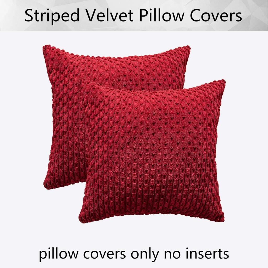 24*24in Pillow Cover Color Home Pillow Waist Cushion Cover