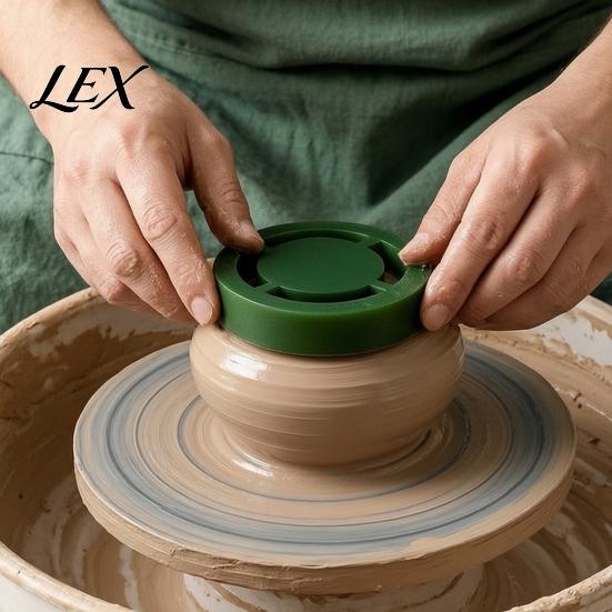 Uniform Foot Ring Molds for Clay Pottery Tools Set, 6 Sizes Base Aligner Templates, Studio Supplies Ceramics Shaping Ceramic Mugs Bowls Vases,