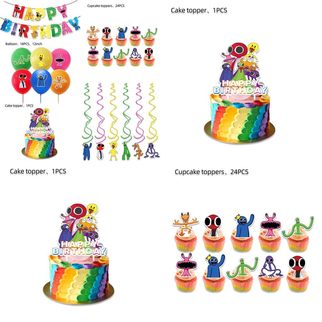 Complete Roblox Rainbow Friends Birthday Decorations Pack For Indoor And Outdoor Occasions