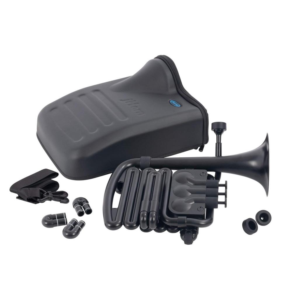 Пластиковый духовой инструмент NUVO BbC тональность jHorn BlackBlack N610JHBBK [с эксклюзивным полужестким футляром]