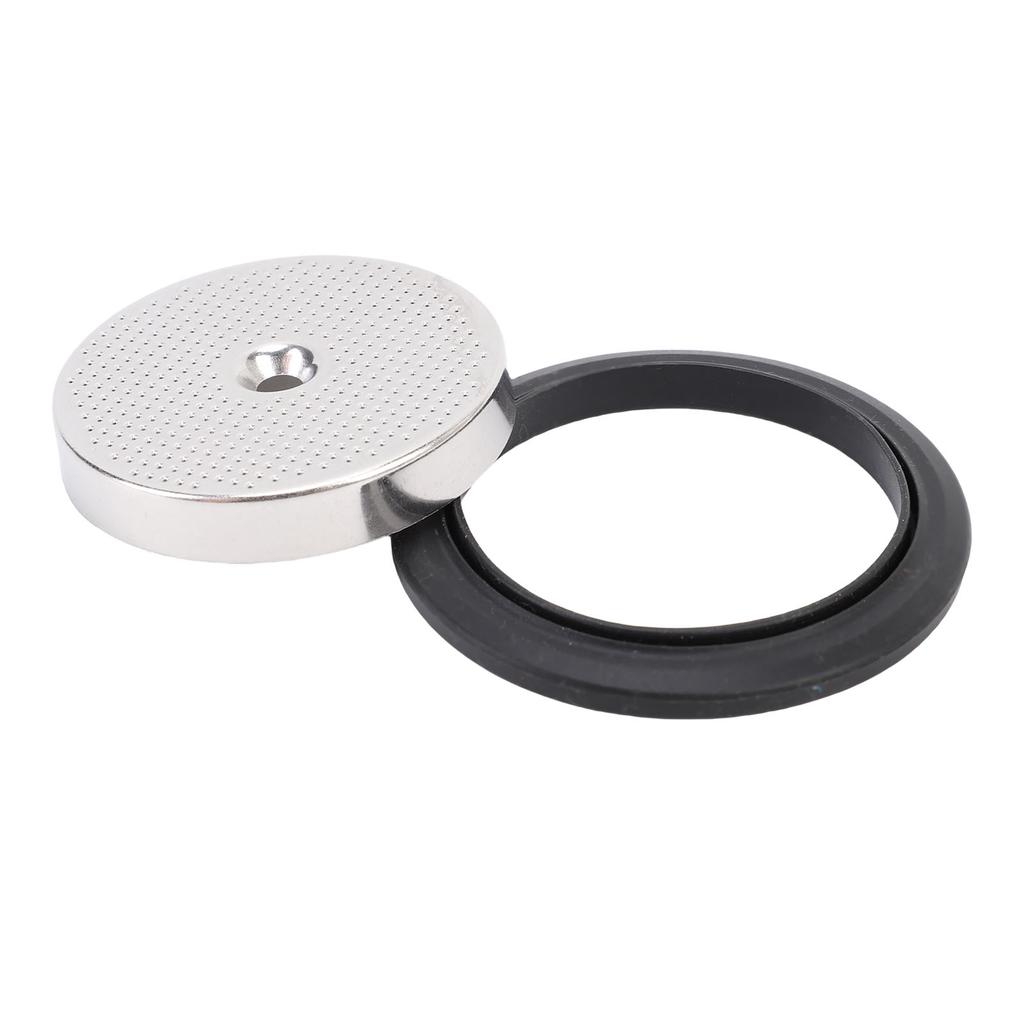 Shower Screen Replacement for ES601 655 701 Coffee Machine Precision Shower Holder with Silicone Ring Screw