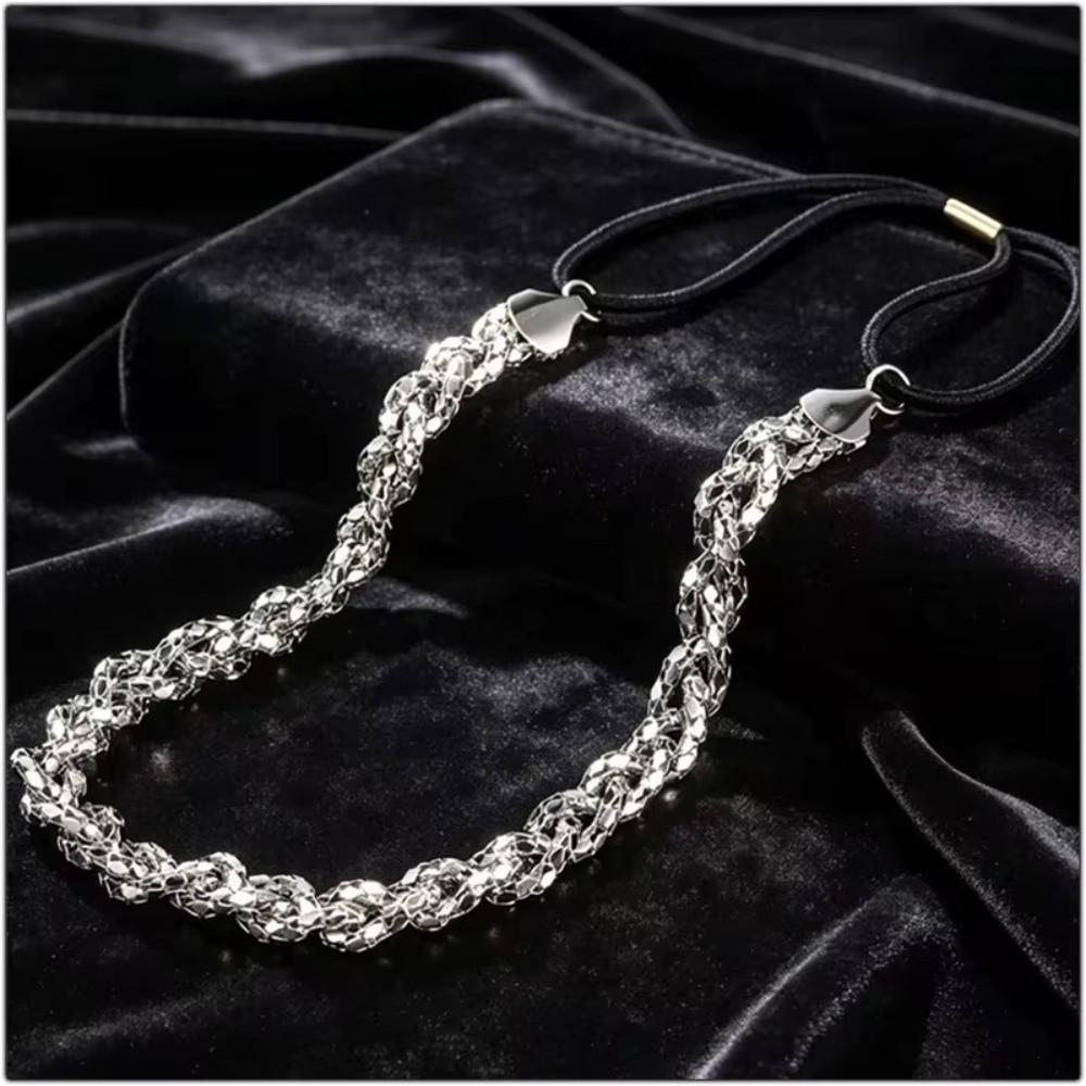 Shiny Dance Hairband Weaving Hair Ornaments Elegant Hair Head Chains for Women