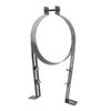 Chimney Pipe Holder Bracket Stainless Steel Adjustable Chimney Pipe Holder Flue Liner Clamp Fireplace Pipe Fixing